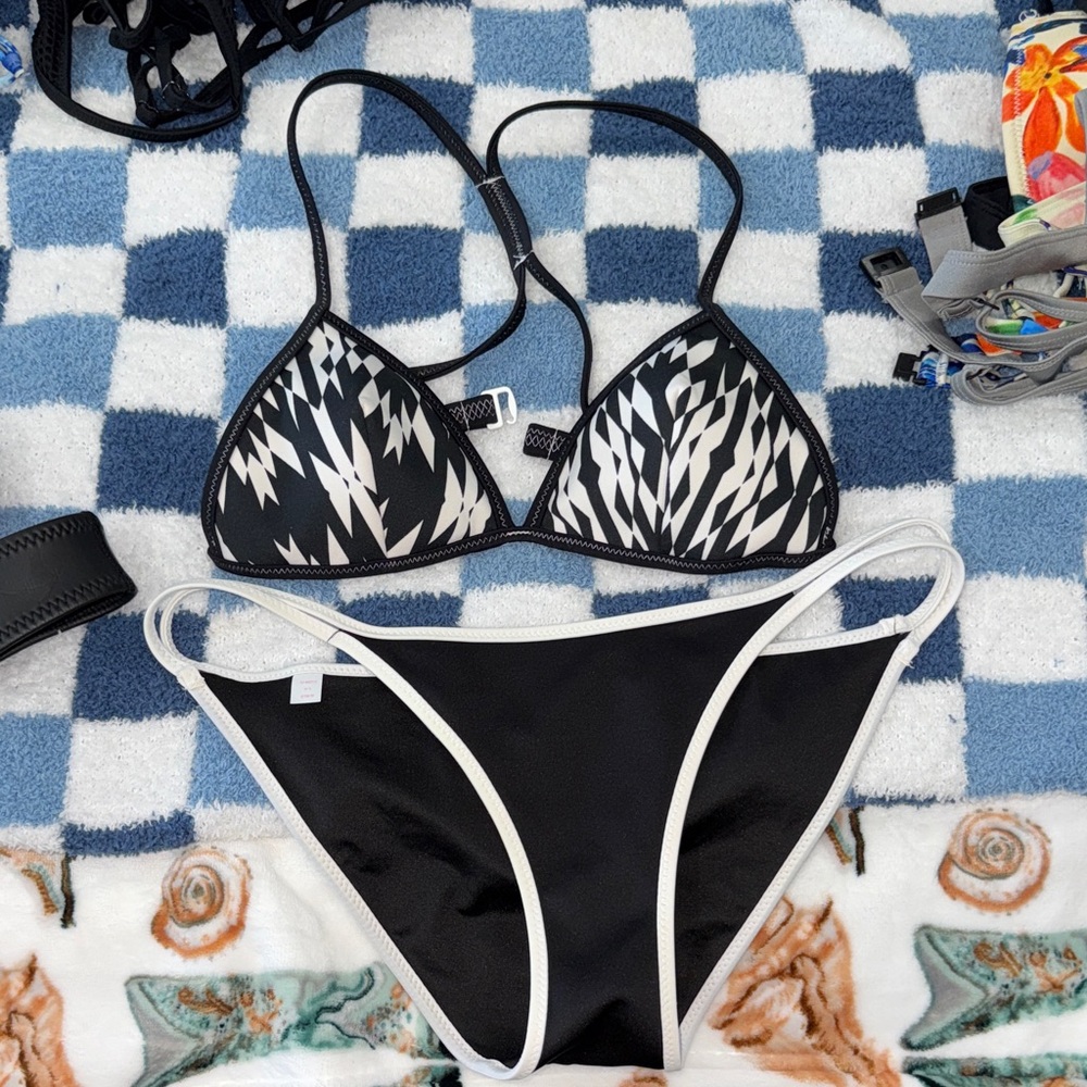 Victoria's Secret Black and White Bikini